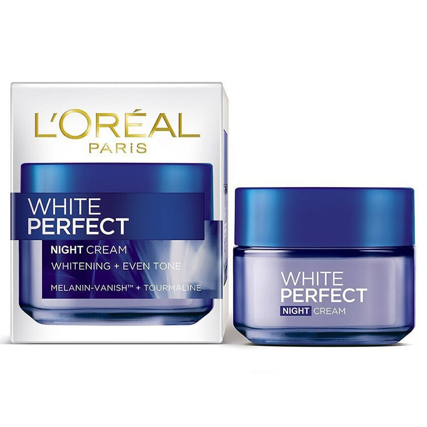Loreal Dermo-Expertise Aura Perfect Rosy Night Cream 50ml - Image 3