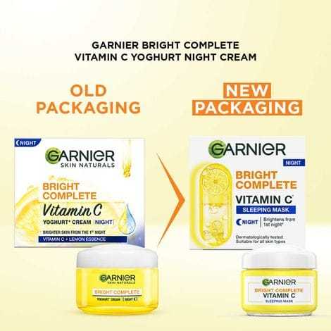 GARNIER Bright Complete Vitamin C Night Cream 50ml - Image 3