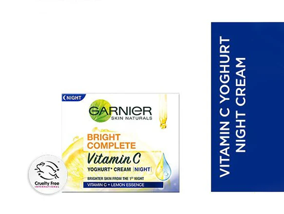 GARNIER Bright Complete Vitamin C Night Cream 50ml - Image 2