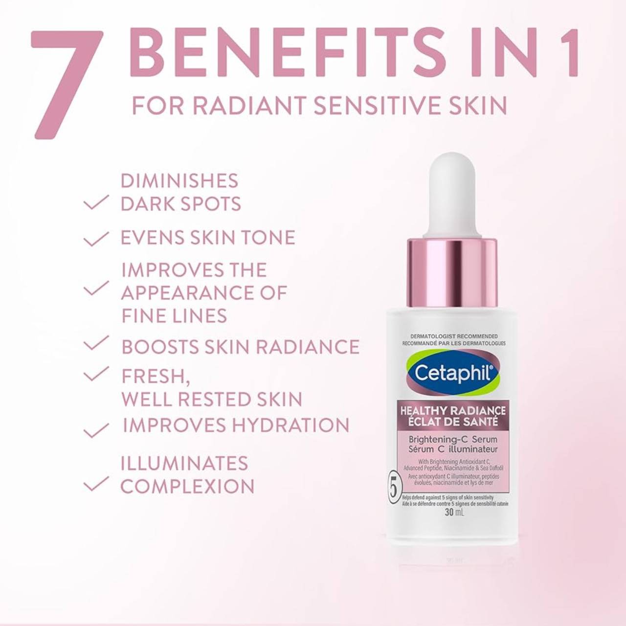 Cetaphil Healthy Radiance Brightening-C Serum 30ml - Image 4