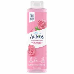 St. Ives Exfoliating Body Wash Rose Water & Aloe Vera 650ml