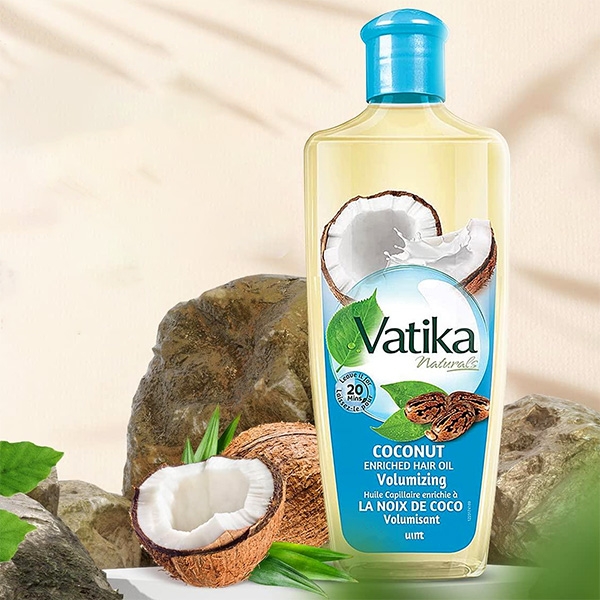 Vatika Enriched Hair Oil With Coconut Oil 200ml - Image 2