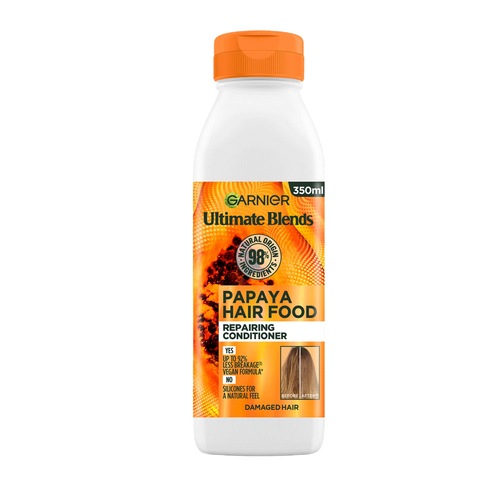 Garnier Ultimate Blends Papaya Hair Food Conditioner for Damaged Hair 350ml