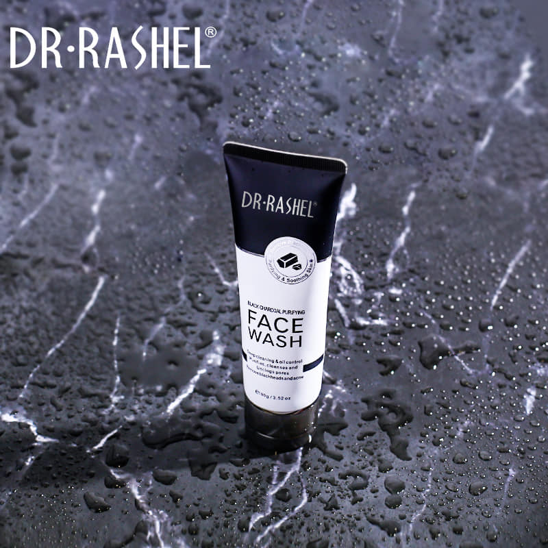 Dr Rashel Black Charcoal Purifying Face Wash 100g - Image 2
