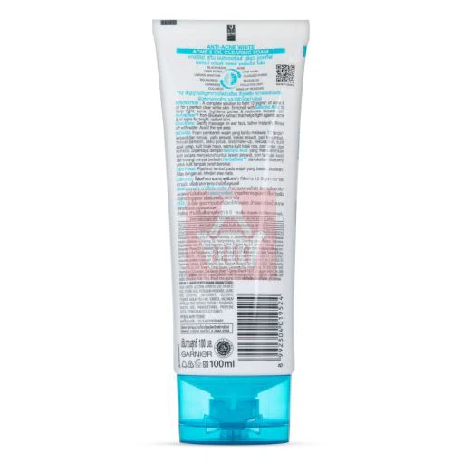 Garnier Pure Active Anti Acne White Foam - 100ml - Image 2