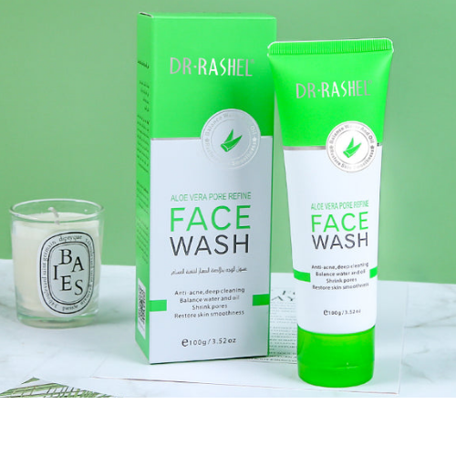Dr. Rashel Aloe Vera Pore Refine Face Wash 100g - Image 3