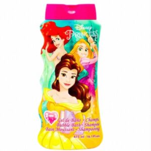 Disney Princess Kids 2-in-1 Bubble Bath Shampoo 475ml