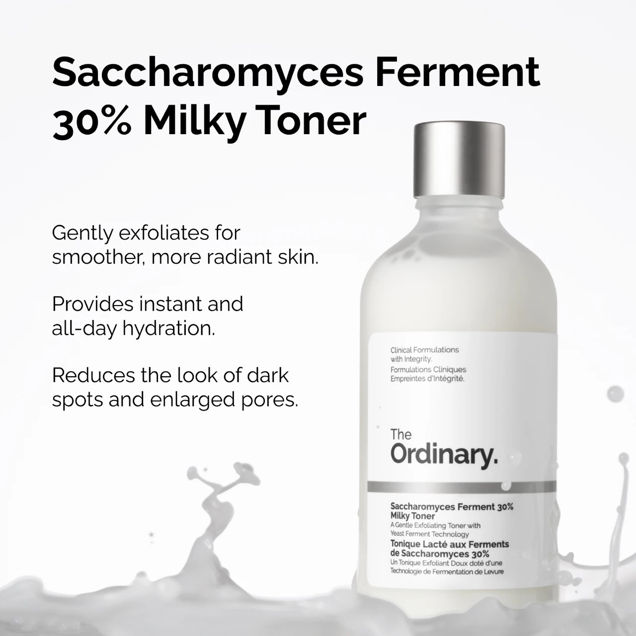 THE ORDINARY Saccharomyces Ferment 30% Milky Toner 100ml - Image 4