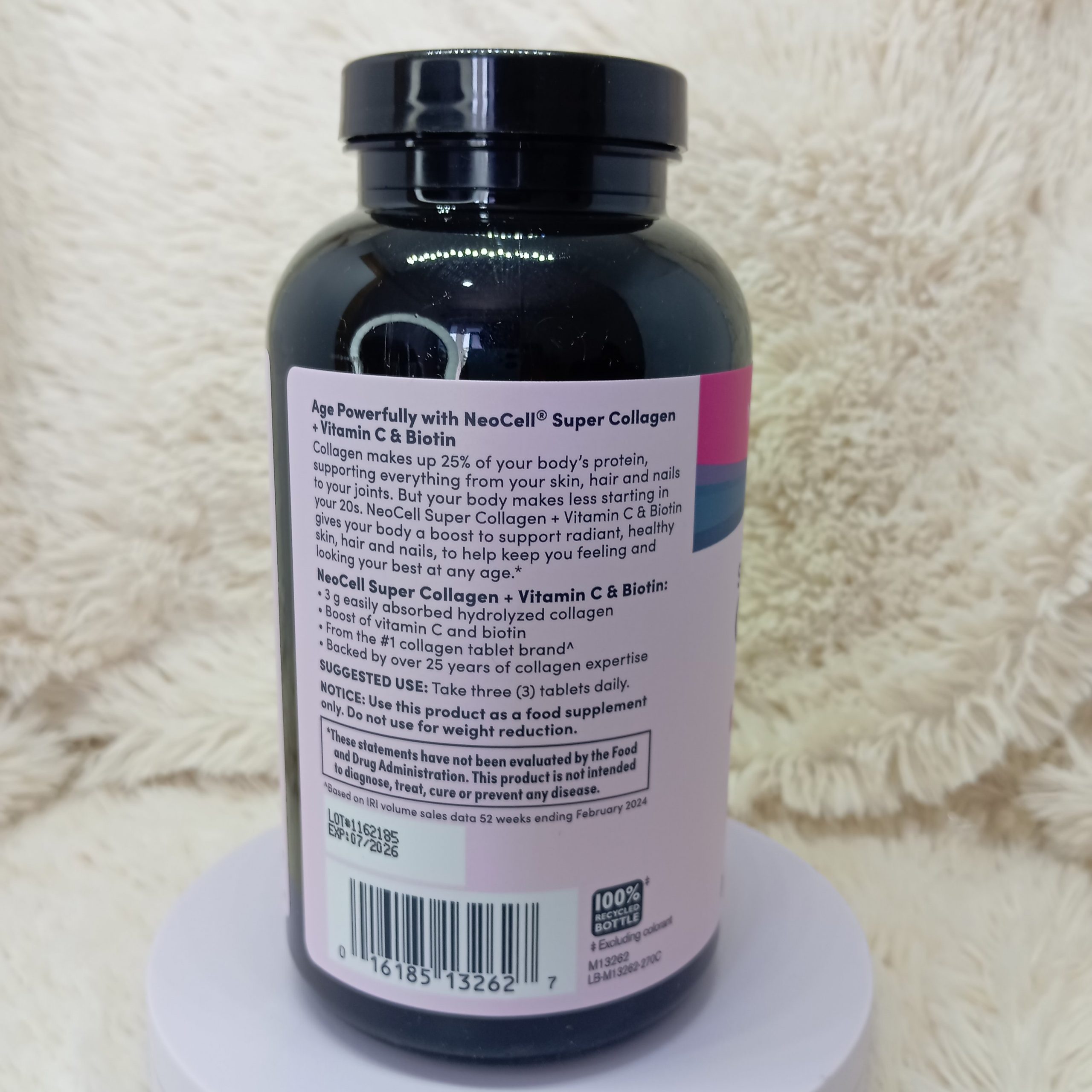 NeoCell Super Collagen Plus Vitamin-C + Biotin – 90 Tablets - Image 2
