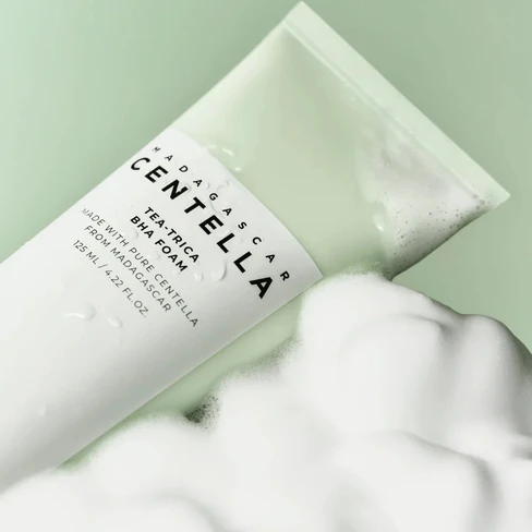 SKIN1004 Madagascar Centella Tea-Trica BHA Foam (125ml) - Image 3
