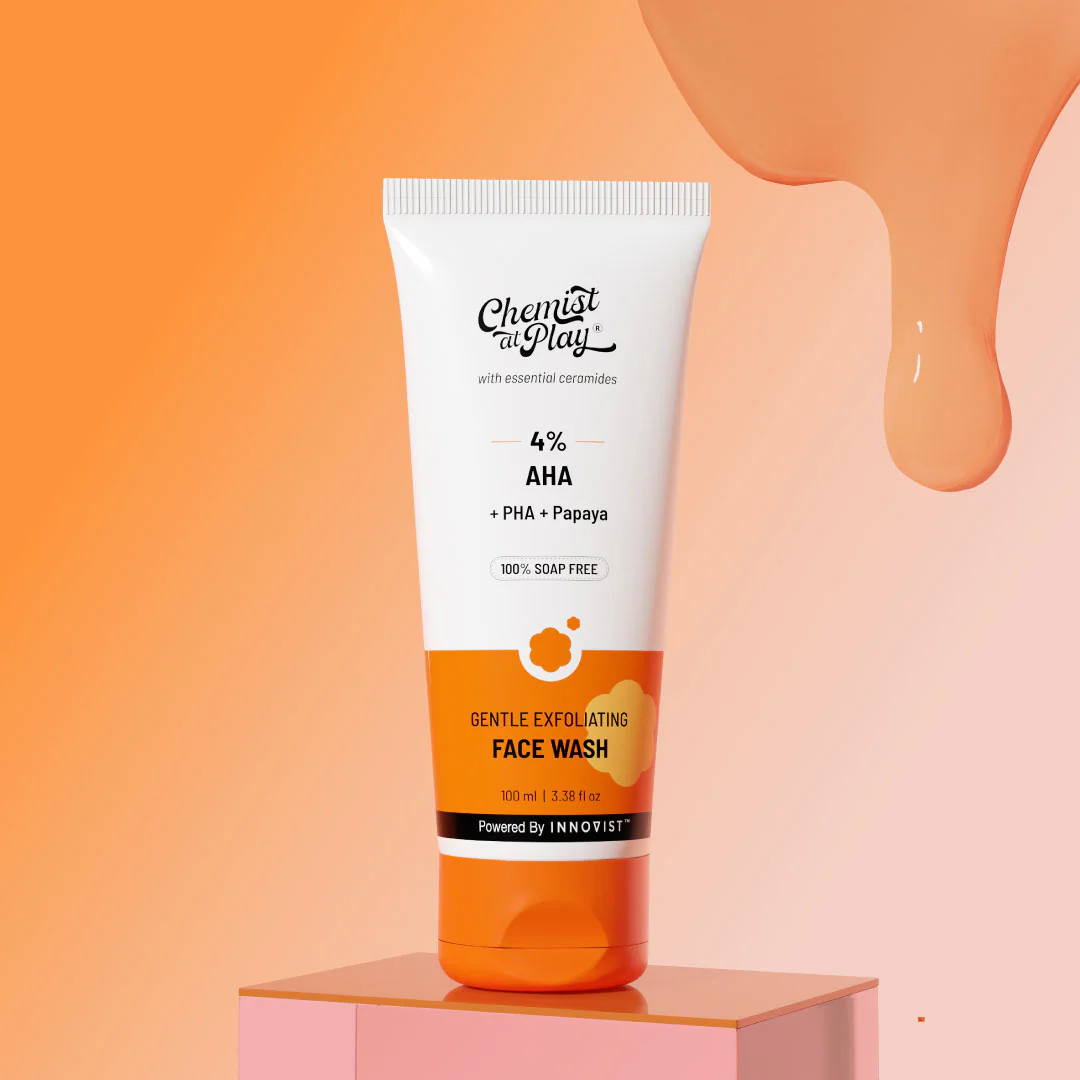 Gentle Exfoliating Face Wash for Glowing & Smooth Skin Chemist At Play 100ml - Image 3