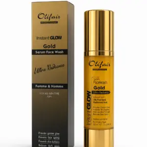 Olifair instant glow gold serum face wash Face Wash (50 ml)