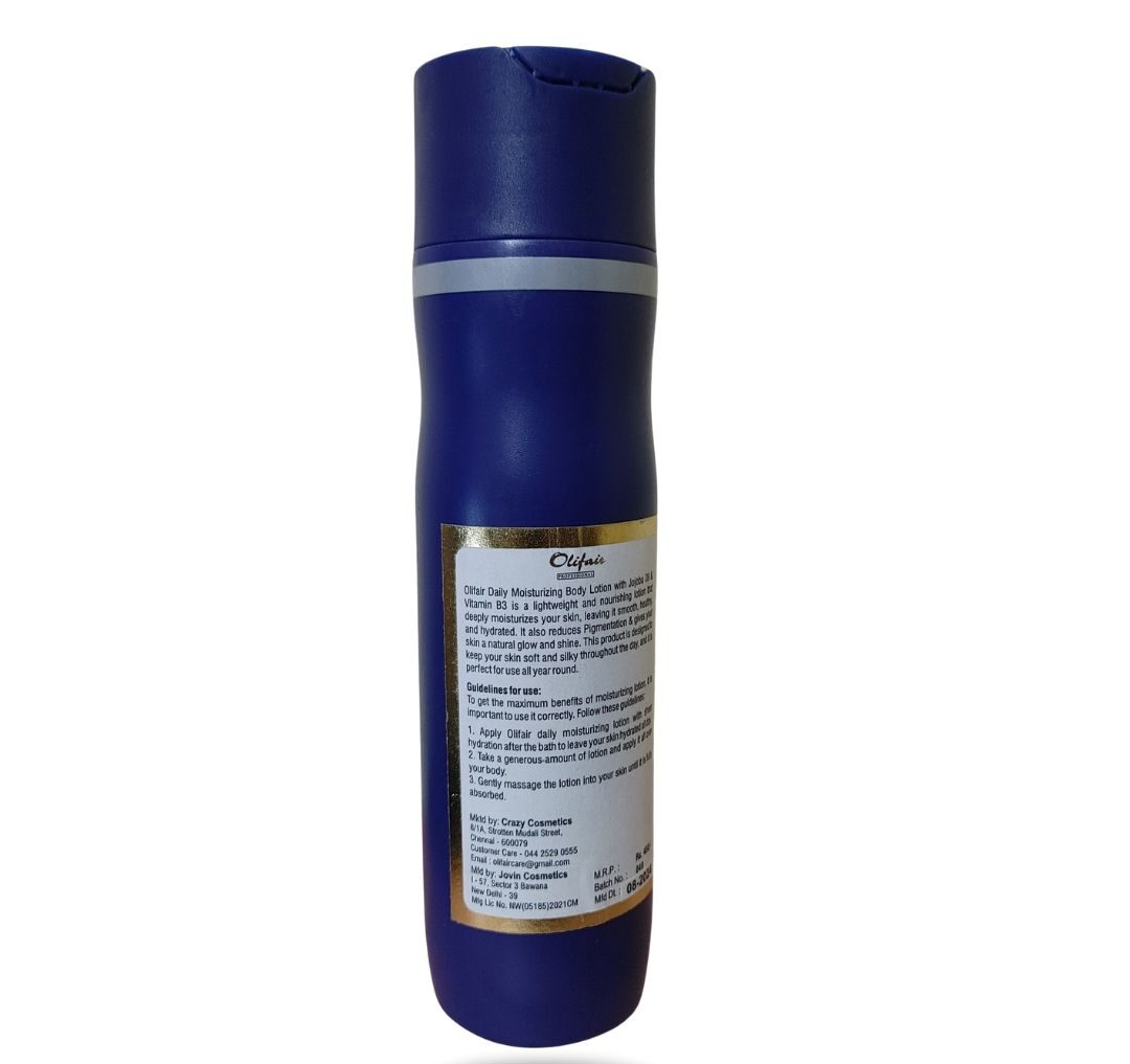 Olifair Daily Moisturizing Body Lotion (250 ml) - Image 2